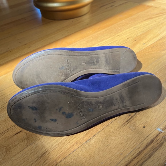 J Crew purple ballet flats soft - Picture 6 of 7